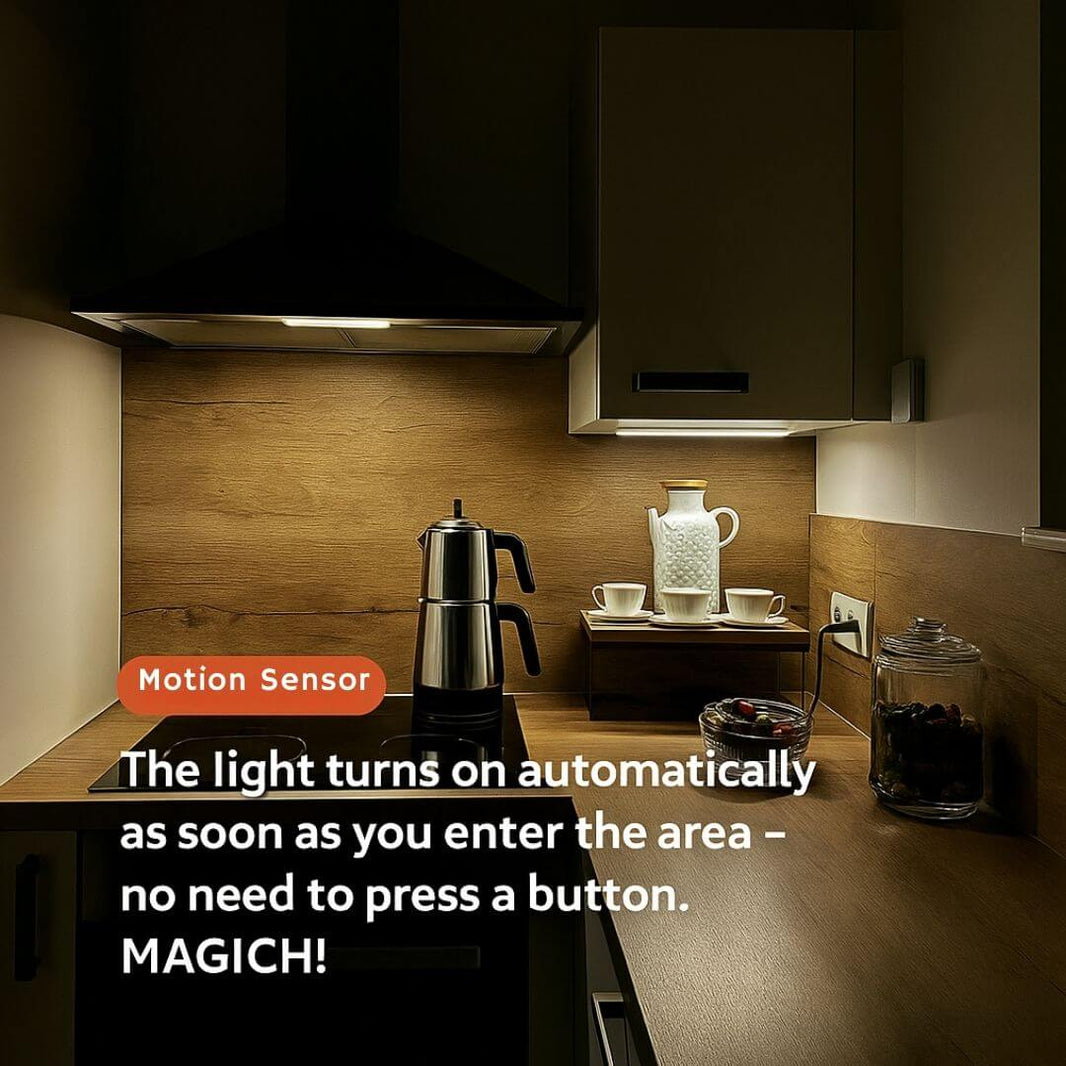 Smart Glow™ Bewegungslicht | Beleuchten Sie Ihr Zuhause sofort – ohne einen Finger zu rühren
