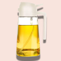 DripLock™ Oil Dispenser | Mess-Free Spray & Pour Control